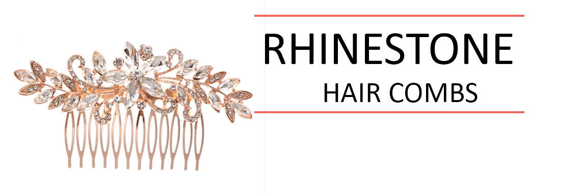 Rhinestone Haircombs